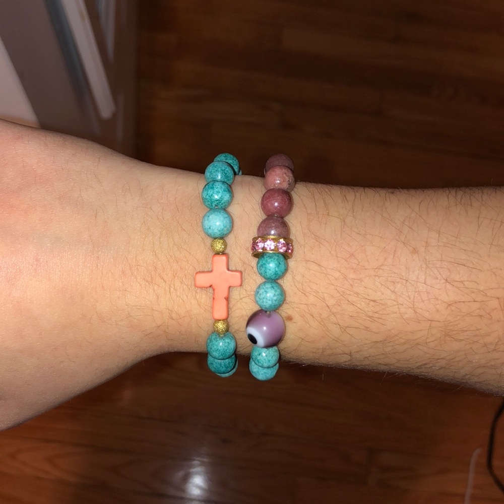 Stackable Evil Eye Bracelets